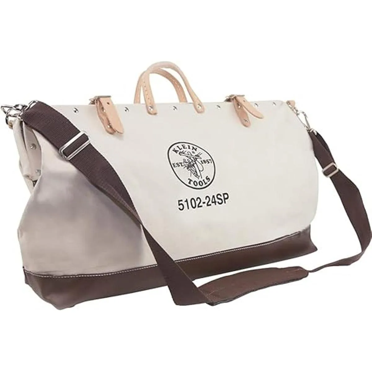 Bolso de lujo para herramientas Klein Tools de lona hecha_1