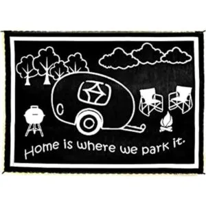 Stylish Camping Tapete de patio iluminado con LED_1