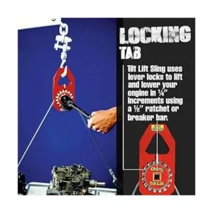 Oberg Tilt Lift Eslinga de elevación del motor sin_5