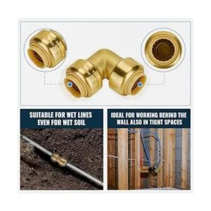 SUNGATOR Accesorios de fontanería de 12 pulgada a granel_6