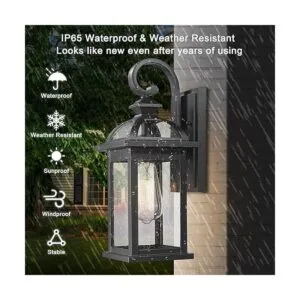 Darkaway Accesorios de pared para exteriores apliques de_2