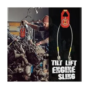 Oberg Tilt Lift Eslinga de elevación del motor sin_2