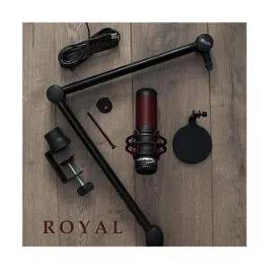 IXTECH Brazo de micrófono con soporte de escritorio_2