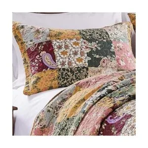 Juego de cobijas con acabado antiguo de Greenland Home_4