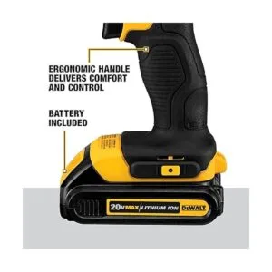 Juego de taladro compacto DeWalt DCD771C2 de 20 vatios_4