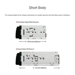 JVC KDSX27BT Receptor estéreo Bluetooth para automóvil_6