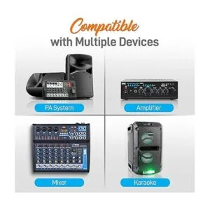 Pyle Sistema de micrófono inalámbrico de 2 canales juego_2