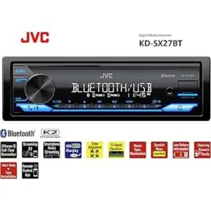JVC KDSX27BT Receptor estéreo Bluetooth para automóvil_2