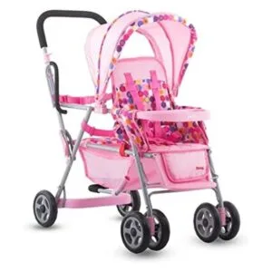 Carriola para muñecas de juguete cabús de Joovy Rosado_1