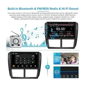 Roinvou 232G Android doble DIN estéreo de coche para_5