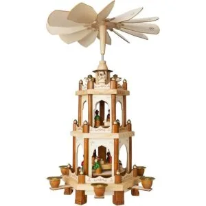 Brubaker Decoración navideña en forma piramidal de 18_2