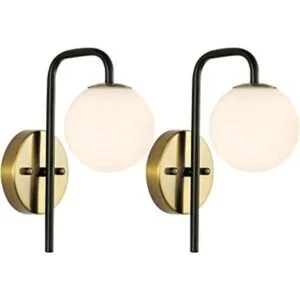 BYOLIIMA Juego de 2 apliques de pared industriales de_1