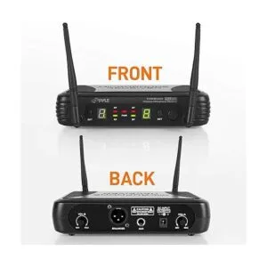 Pyle Sistema de micrófono inalámbrico de 2 canales juego_3
