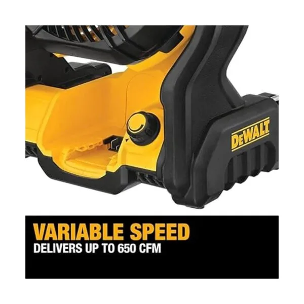 DEWALT Ventilador de lugar de trabajo de 20 V MAX solo_3
