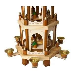 Brubaker Decoración navideña en forma piramidal de 18_4