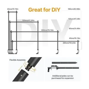 JUSMO LS15 Soporte de mesa multifunción plataforma_4