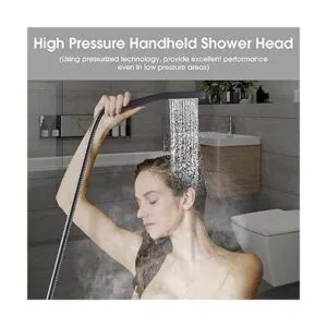 Cobbe Juego completo de grifería de ducha con cabezal_4