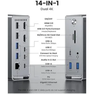 Estación de acoplamiento para MacBook Pro estación de_2