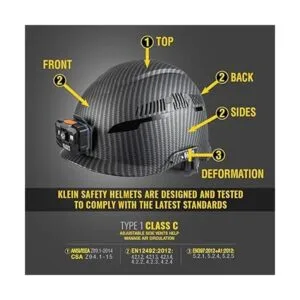 Klein Tools 60517 Casco de seguridad ventilado clase C_2