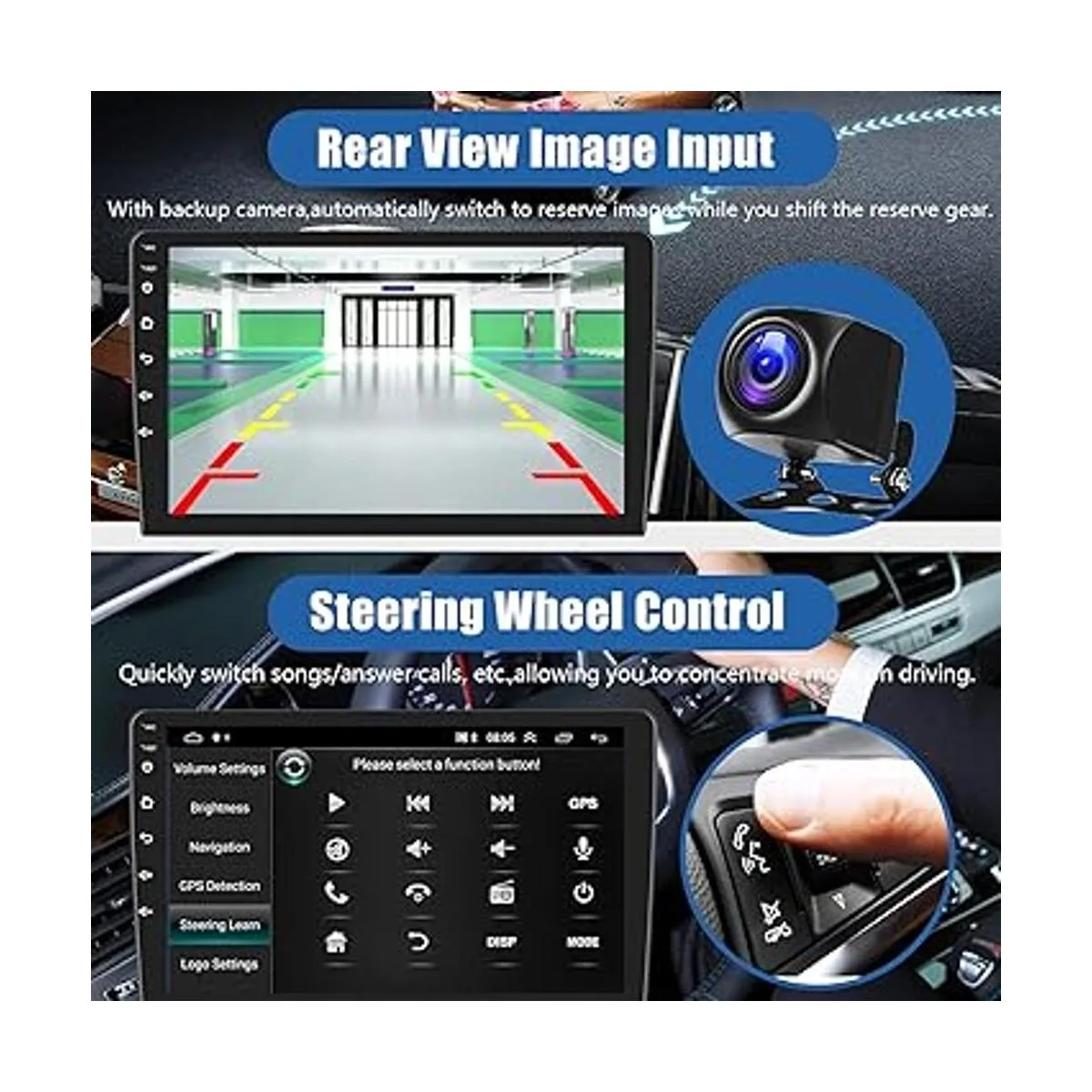 Estéreo de coche Android 2G32G con Carplay inalámbrico_5
