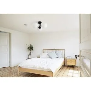 Pirxxiy Lámpara de techo semiempotrada de 3 luces color_5