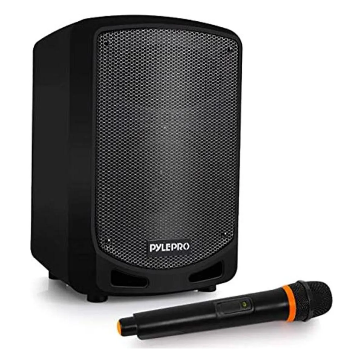Pyle Altavoz con Bluetooth para karaoke para cargar Negro_1