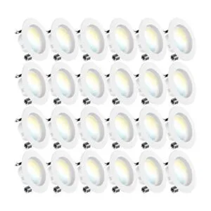Sunco Lighting Paquete de 24 luces LED de 4 pulgadas_1