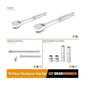 GEARWRENCH Juego de herramientas mecánicas estándar y_2