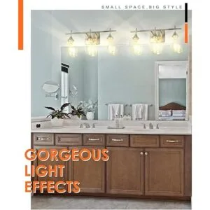 Osimir Lámpara de baño moderna casa de campo de 3 luces_5