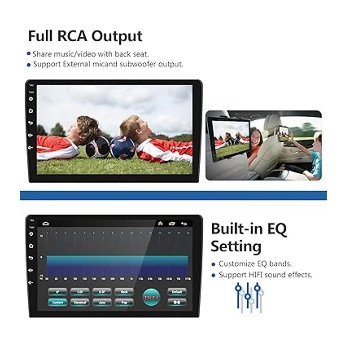 Estéreo de coche Android 2G32G con Carplay inalámbrico_6