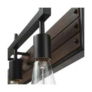 Globe Electric 52058 Lámpara de tocador de 4 luces_5