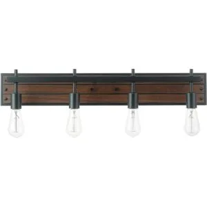 Globe Electric 52058 Lámpara de tocador de 4 luces_1