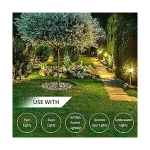 Wirefy Cable de iluminación de paisaje de bajo voltaje_3