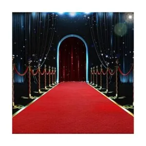 HOMBYS Alfombra roja extra gruesa para eventos 2.6 x 30_7