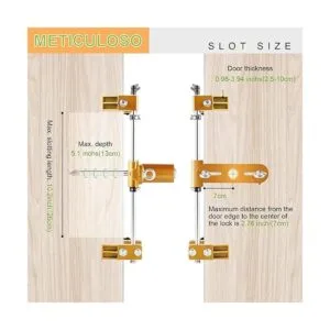 Kit de abridor de agujeros de cerradura de puerta mortero_4