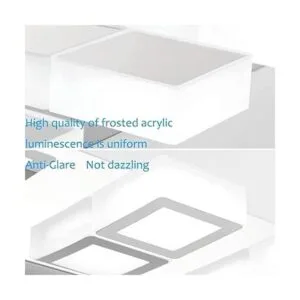 Ralbay Luminarias de baño cromadas regulables 5 luces LED_6