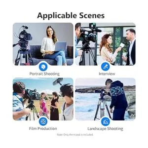 NEEWER Trípode de video de 79 pulgadas78.7 in soporte de_5