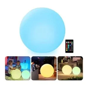 Lámpara de bola LED brillante de 14 pulgadas con control_1