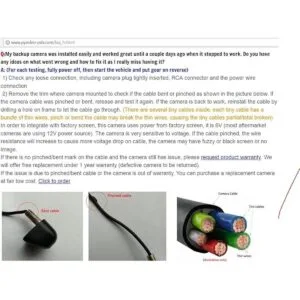 PYvideo Kit de cámara de respaldo para Toyota Camry SE y_5