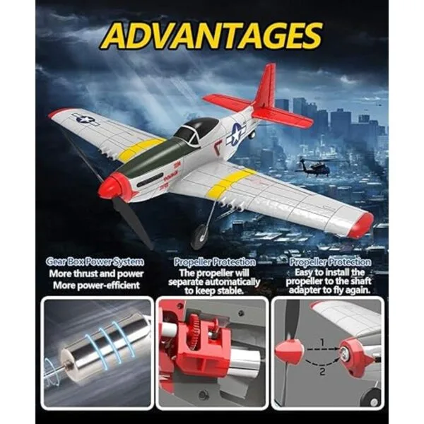 Remote Control Aircraft Plane RC Plane with 3 Modes That_4