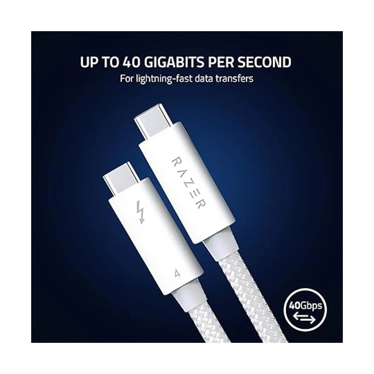 Razer Cable Thunderbolt 4 6.6 ft 6.56 pies hasta 40_2