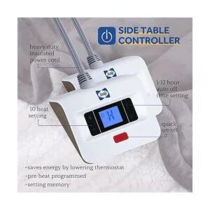 Sealy Manta eléctrica tamaño Queen manta térmica de_2