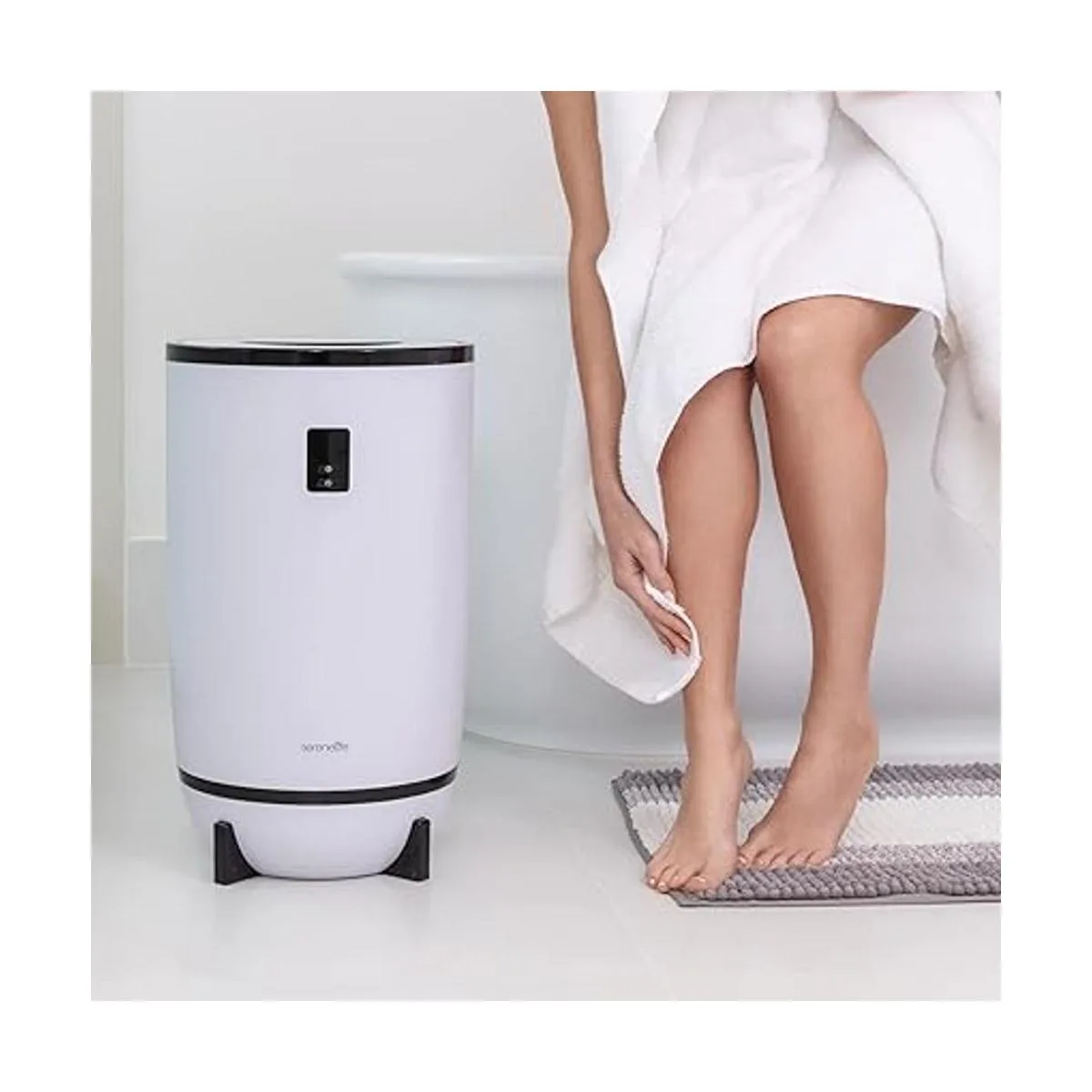 SereneLife Home Calentador de toallas y mantas de un solo_4