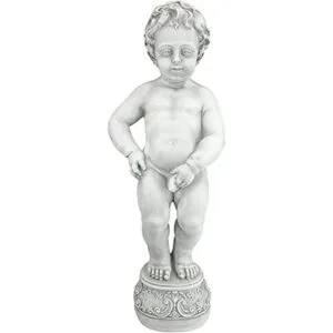Design Toscano Manneken Pis Peeing Boy Estatua de estatua_2