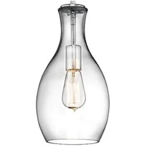 Kichler Everly Colgante de cristal transparente de 13.75_4