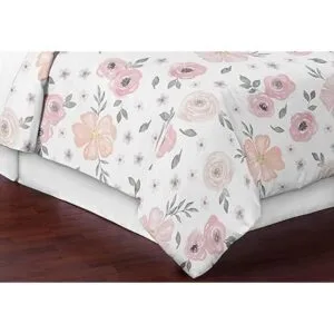 Blush Rosa Color Gris y Blanco Shabby Chic Acuarela_6