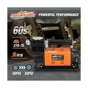 Kit de compresor de aire portátil de 12 V de alta_3