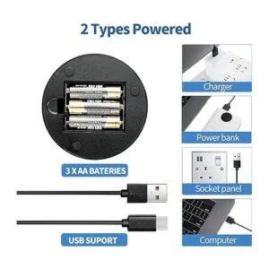 Paquete de 35 bases de luz LED 3D base de lámpara LED de_4