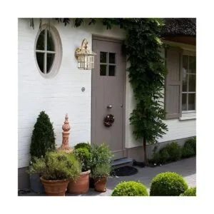 Milaii Luces de pared de latón cobre para exteriores_2