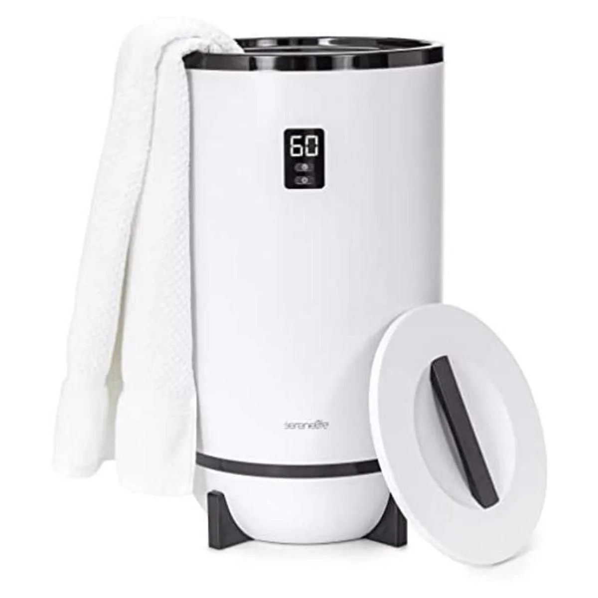 SereneLife Home Calentador de toallas y mantas de un solo_1
